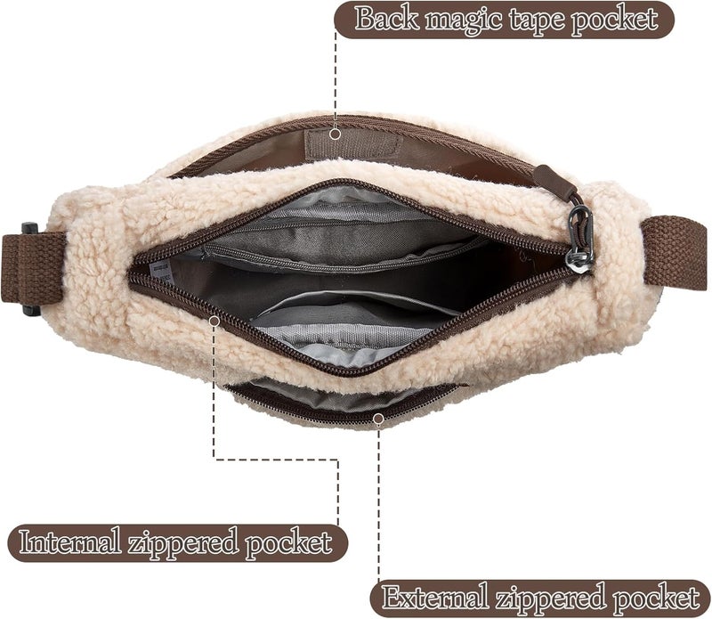 Choco Mocha حقيبة كتف للبنات للأطفال مع حقيبة نقود | للأطفال، للأطفال - Image 3